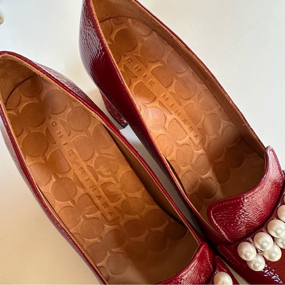 Chie Mihara Red Patent Leather Petard Pumps Size 39 1/2 - Picture 7 of 13